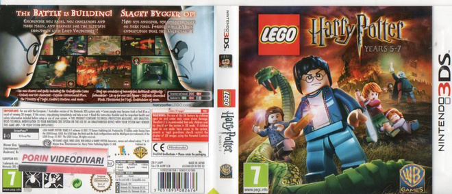 Lego Harry Potter Years 5-7	(81 541)	k		N3DS							7 - ikära