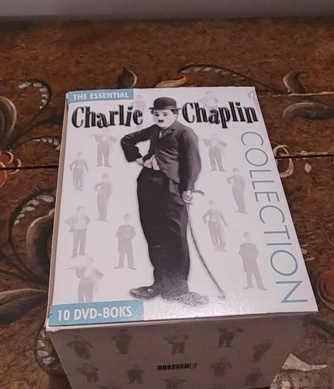 Charlie Chaplin DVD 10 box