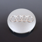 Audi vannekeskiöt – Kromi-Harmaa – 67mm (4kpl sa - pikkukuva 2