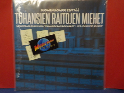 OST SUOMEN KOMPPI - TUHANSIEN RAITOJEN MIEHET UUSI "SS" LP