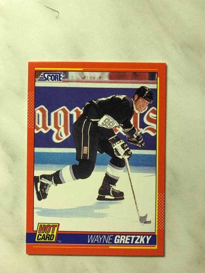 1991-92 Score Hot Card  Wayne Gretzky # 2of10