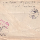 BY AIR MAIL LONTOO-ANSTERD.-HAMBURG-MALMÖ-STOCKH.-HELSINKI - pikkukuva 2