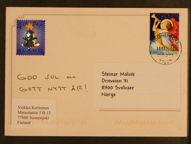 # 23349 # Joulu 0,60€ - Kortti Suonenjoki > Norja 2002