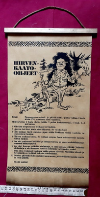 Hirven kaato ohjeet .Huumori