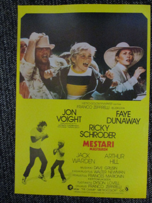 Mestari (Franco Zeffirelli, 1979) - vanha elokuvajuliste