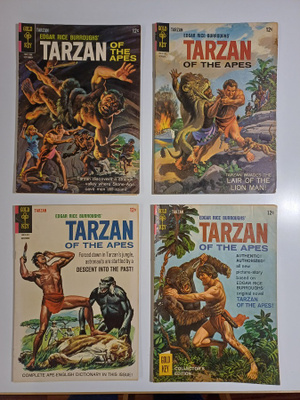 Tarzan Gold Key 1966 1967