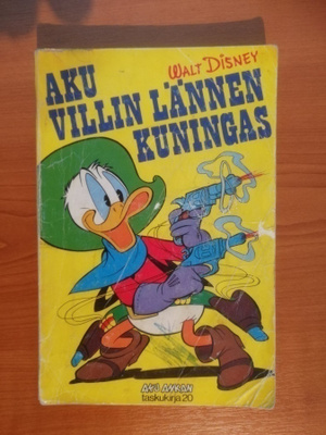 Aku Ankan Taskukirja 20 - Aku villin lännen kuningas