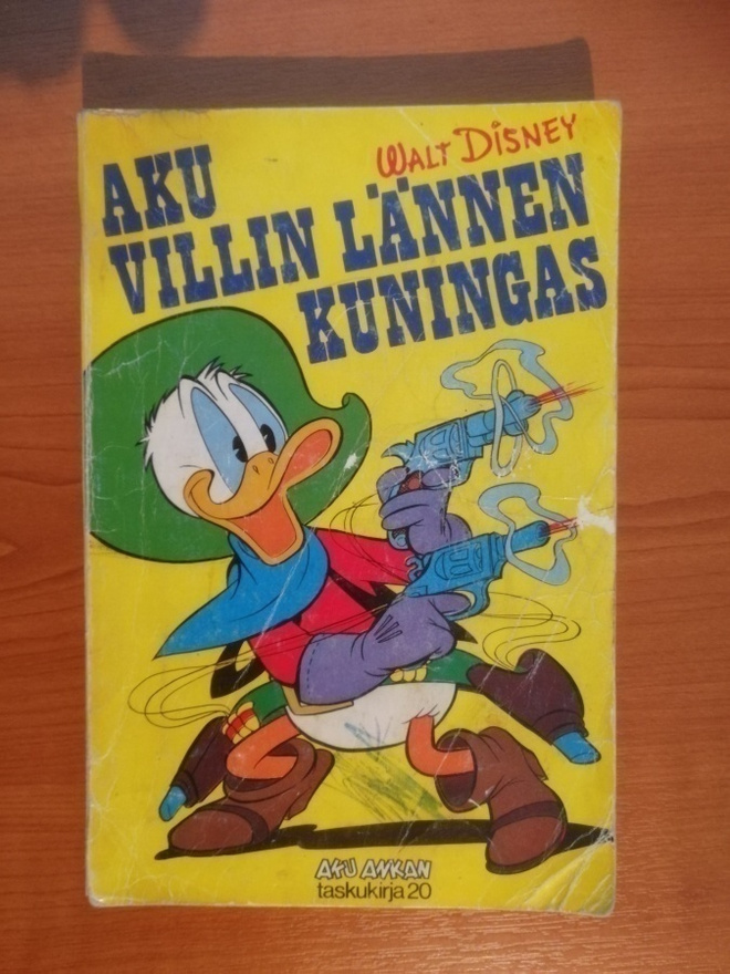 Aku Ankan Taskukirja 20 - Aku villin lännen kuningas