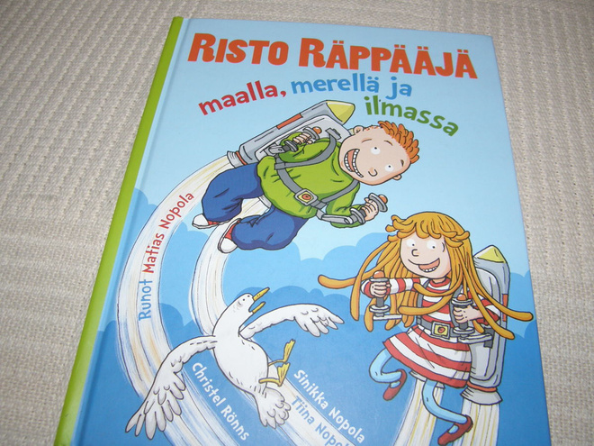 Risto Räppääjä maalla, merellä ja ilmassa