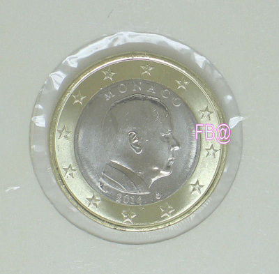 2014 MONACO 1 euro suoraan rullasta