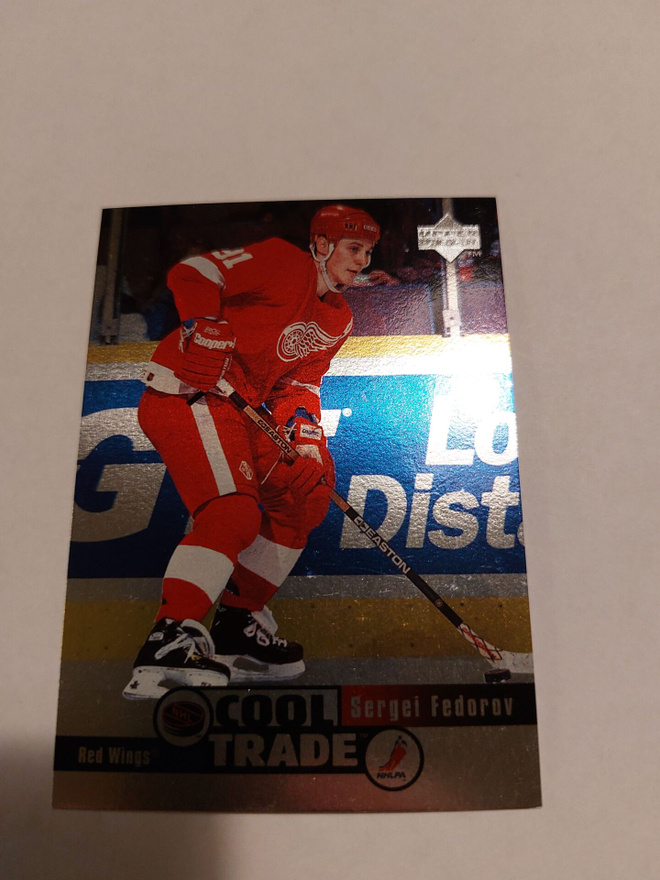 1995-96 NHL Cool Trade #7 Sergei Fedorov
