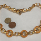 Upea vintage 21k kullattu Kanadalainen kaulakoru Gold plated - pikkukuva 2