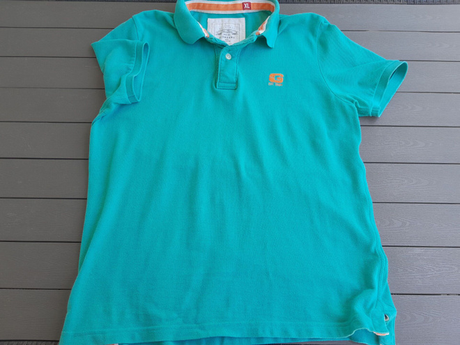 Giordano Pikeepaita Turkoosi XL