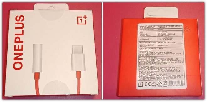 OnePlus USB-C - 3.5mm Kuulokeadapteri #31420