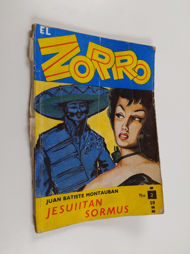 El Zorro n:o 2/1959 : Jesuiitan sormus