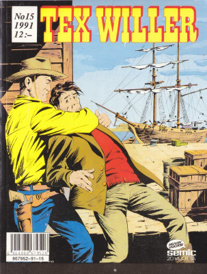 Tex Willer 15/1991 Kadonnut poliisipäällikkö 3/4