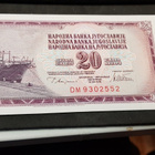 20  dinaria  jukoslavia   1978   KL 10 pakka sileä - pikkukuva 1