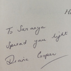 Diana Cooper : Hiljaiset kivet (signeerattu, tekijän omiste) - pikkukuva 3