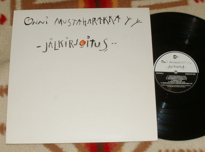 ONNI MUSTAHARAKKA ~ Jälkikirjoitus ~ LP omakustanne PROMO