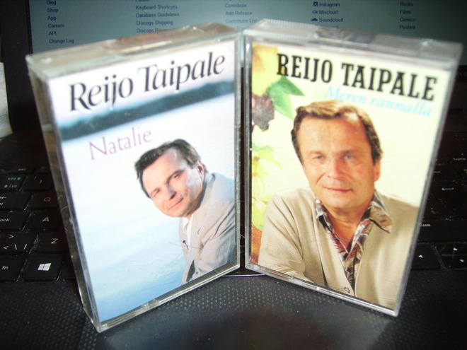 2 kpl c-kasetti : Reijo Taipale : Meren rannalla + 1