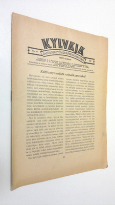 Kylväjä n:o 17/1932 : raittiuden ystävien äänenkannattaja...
