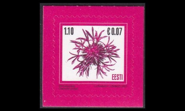 Eesti 589 ** Käyttösarja kukka (2007)