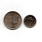 Malesia 10 sen ja 50 sen - pikkukuva 1