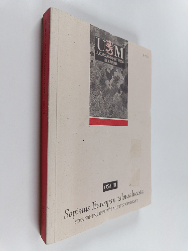 Sopimus Euroopan talousalueesta sekä siihen liittyvät muu...