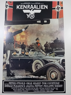 Kenraalien Yö elokuvajuliste