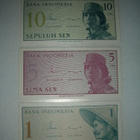 Indonesia 1,5 ja 10 sen setelit - pikkukuva 1