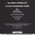 THE OBSESSED - Altamont Nation 7" v 1995 - pikkukuva 2