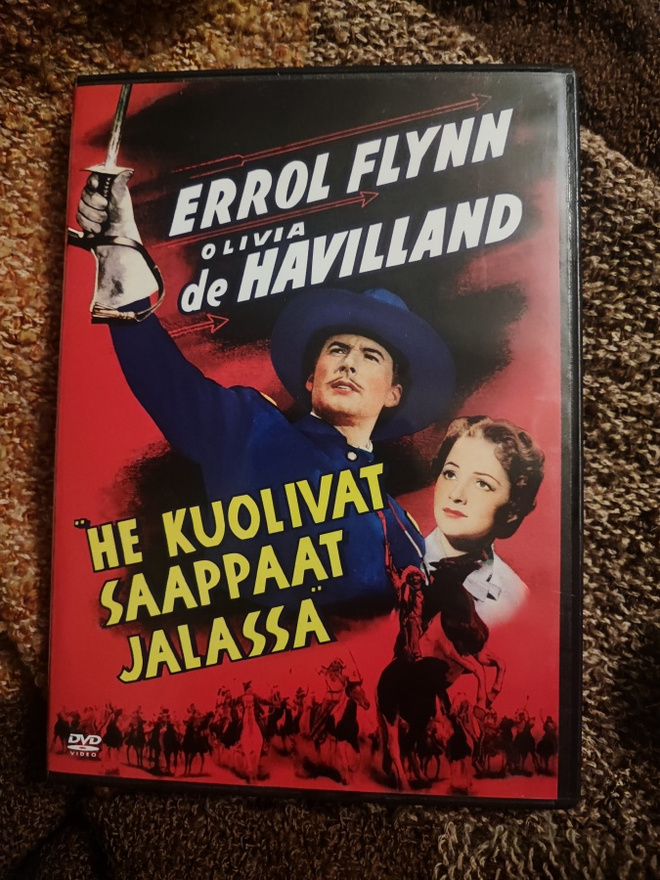 He kuolivat saappaat jalassa Errol Flynn Olivia de Havilland