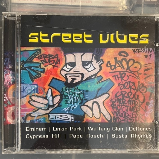 VARIOUS - Street Vibes cd (Rare hiphop compillation)