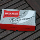 Vintage hiustenleikkuri Burman laatikkoineen, siisti ! - pikkukuva 1