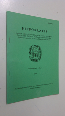 Hippokrates 2003 : Suomen lääketieteen historian seuran v...