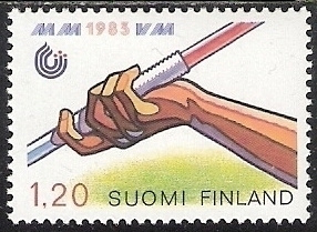 1983 Yleisurheilun MM-kisat 1,20 mk ** LaPe 927