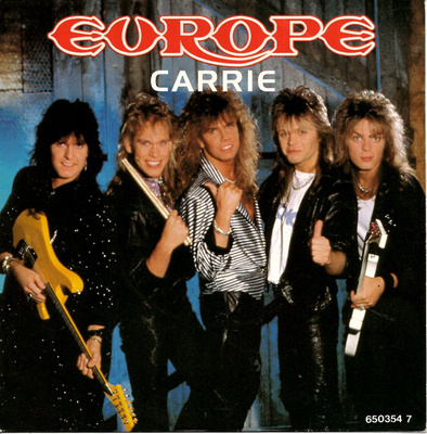 EUROPE: Carrie / Love Chaser 7" kannet