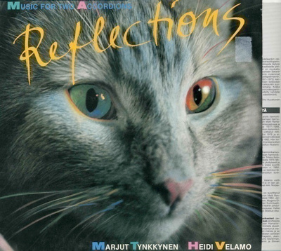 Marjut Tynkkynen & Heidi Velamo REFLECTIONS - 1987 LP +liite
