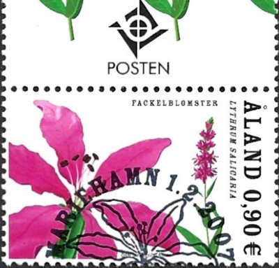 Ål 2007  Rantakukkia 0,90 € välilöpari logo EPL LaPe 274