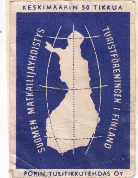 Suomen Matkailijayhdistys. Kartta .  s63