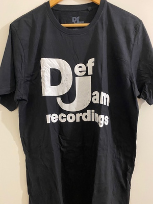 Def Jam Recordings Logo t-paita L
