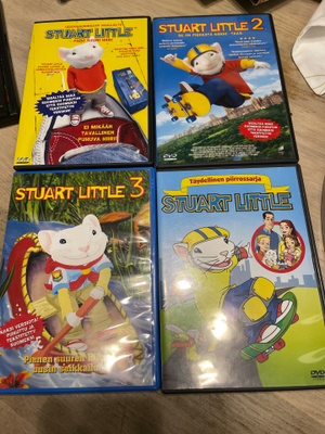 Stuart Little DVD-megapaketti (3 elokuvaa + animaatiosarja)