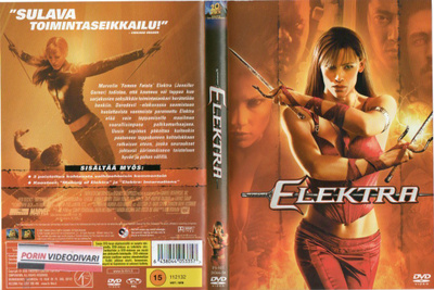 ELEKTRA	(20 119)	-FI-	DVD		jennifer garner	2004, UUSI