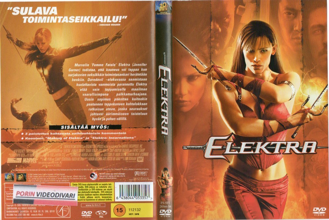 ELEKTRA	(20 119)	-FI-	DVD		jennifer garner	2004, UUSI