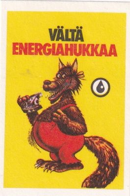 Vältä energiahukkaa , susi b531