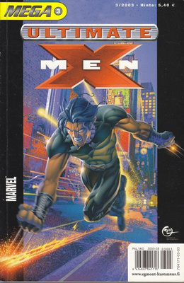Mega 3/2003 Ultimate X-men - huomispäivän ihmiset 1-4/6