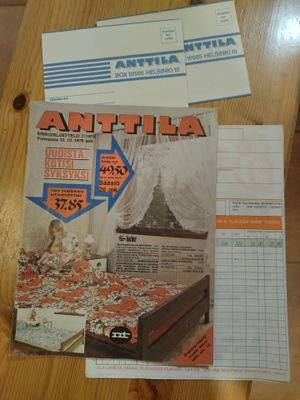 Anttilan postimyynti luettelo 7/1976
