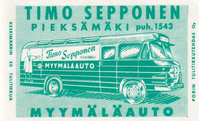 Pieksämäki, Timo Sepponen . Myymäläauto,  s63