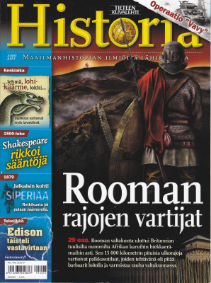 Tieteen Kuvalehti HISTORIA 3/2015 Rooman rajojen vartijat