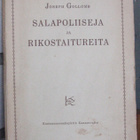 Joseph Gollomb: Salapoliiseja ja rikostaitureita. 140 s. - pikkukuva 1
